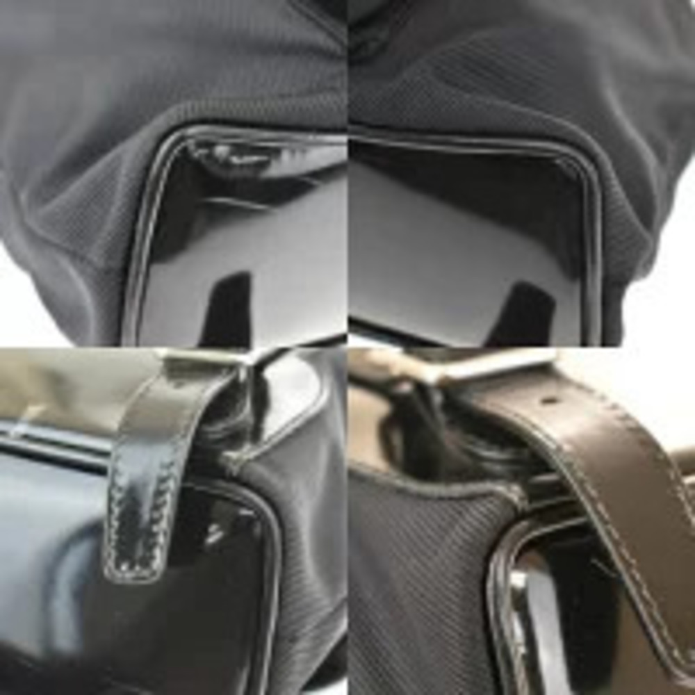 Gucci Bamboo Backpack Bag Black Leather - Picture 6 of 7
